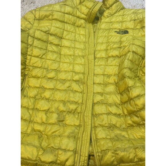 The North Face ThermoBall Insulated Jacket Yellow Men’s XL Puffer Cabincore - Picture 9 of 9
